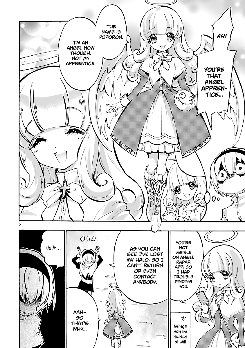 Jashin-chan Dropkick Chapter 41 page 2 - Chapter 41: Former Angel Apprentice, Poporon, Appears!