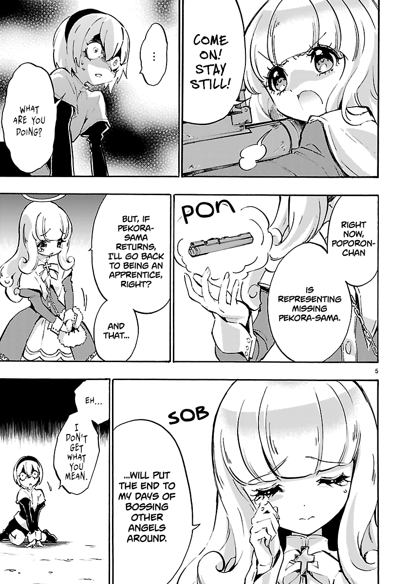 Jashin-chan Dropkick Chapter 41 page 5 - Chapter 41: Former Angel Apprentice, Poporon, Appears!