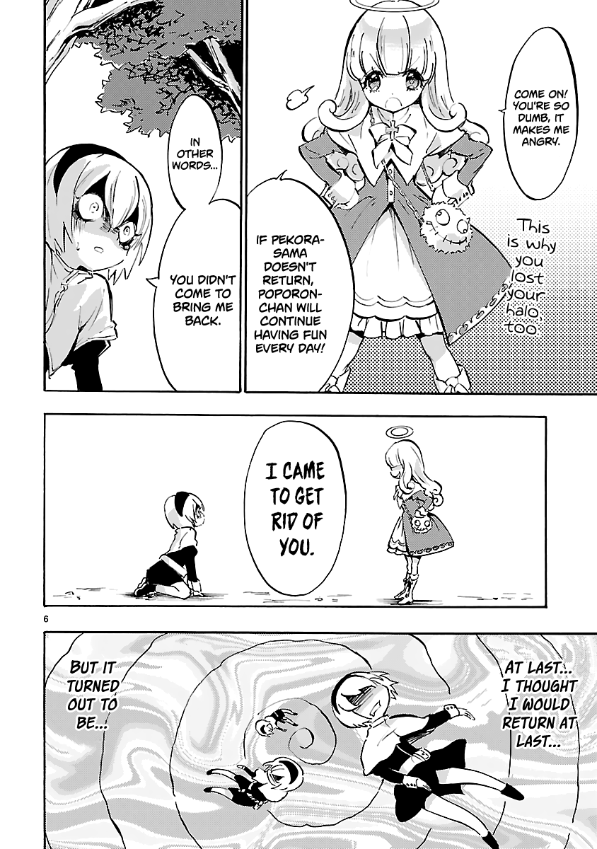 Jashin-chan Dropkick Chapter 41 page 6 - Chapter 41: Former Angel Apprentice, Poporon, Appears!