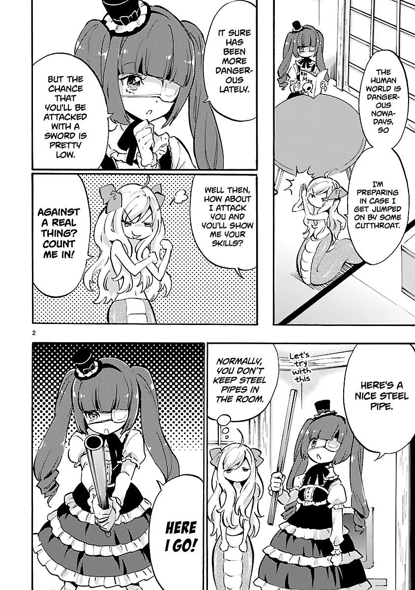 Jashin-chan Dropkick Chapter 42 page 2 - Chapter 42: Jashin-chan's Nice Catch