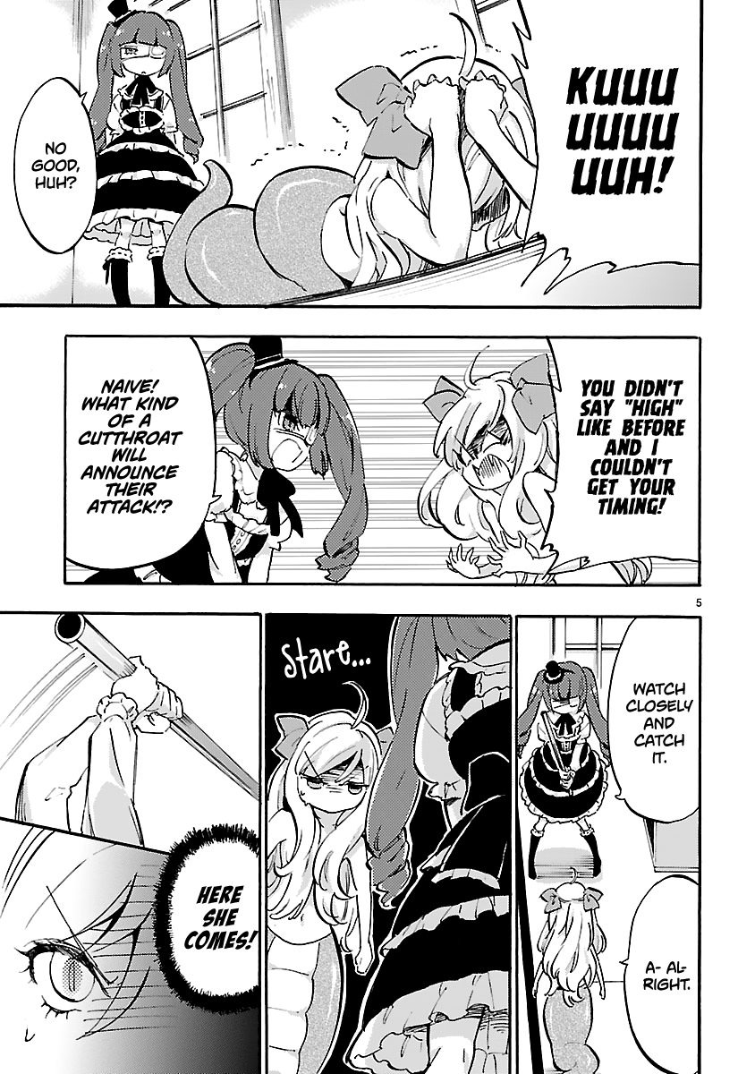 Jashin-chan Dropkick Chapter 42 page 5 - Chapter 42: Jashin-chan's Nice Catch