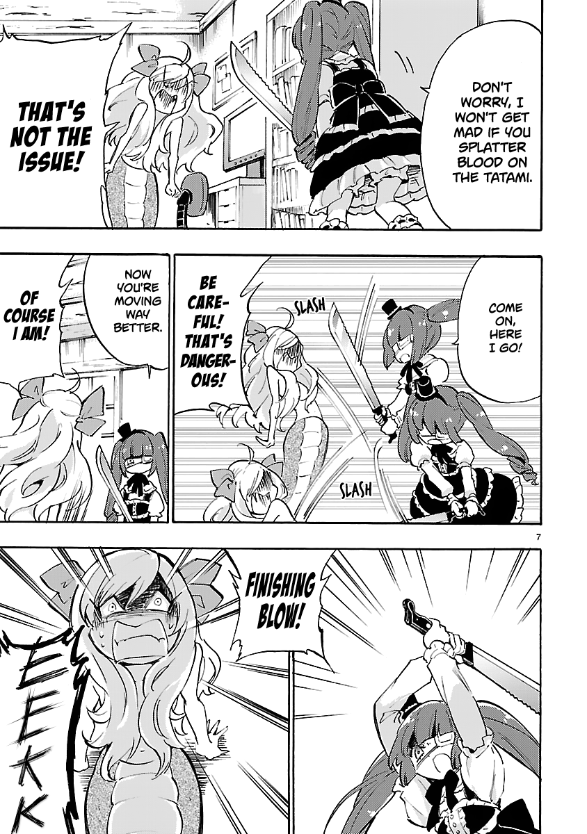 Jashin-chan Dropkick Chapter 42 page 7 - Chapter 42: Jashin-chan's Nice Catch