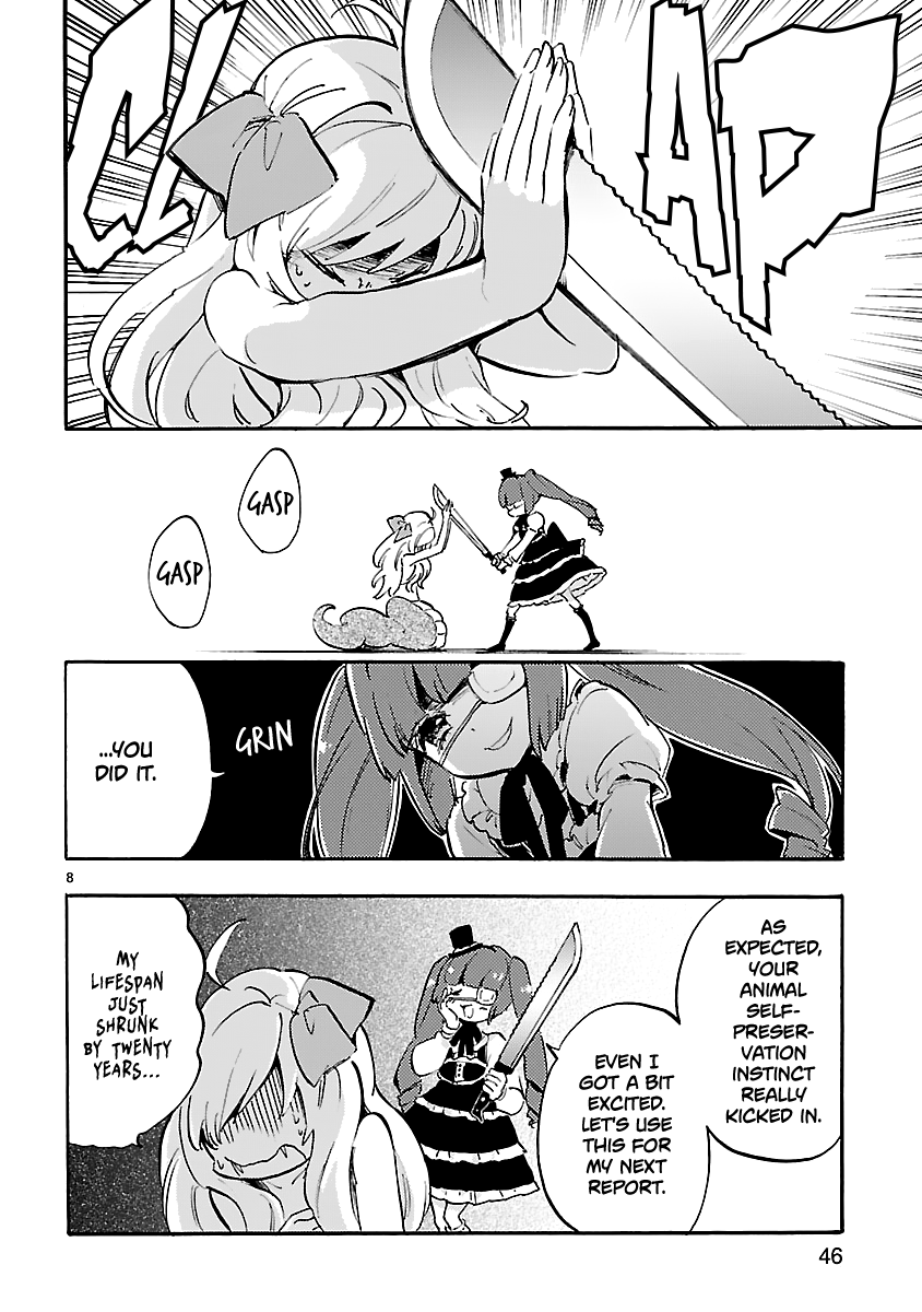 Jashin-chan Dropkick Chapter 42 page 8 - Chapter 42: Jashin-chan's Nice Catch