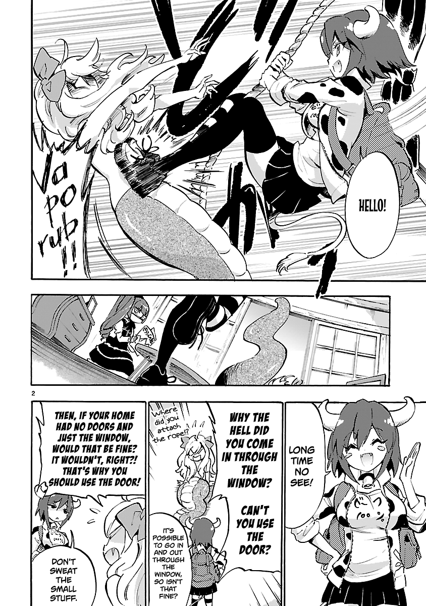Jashin-chan Dropkick Chapter 43 page 2 - Chapter 43: Minos-chan Once Again