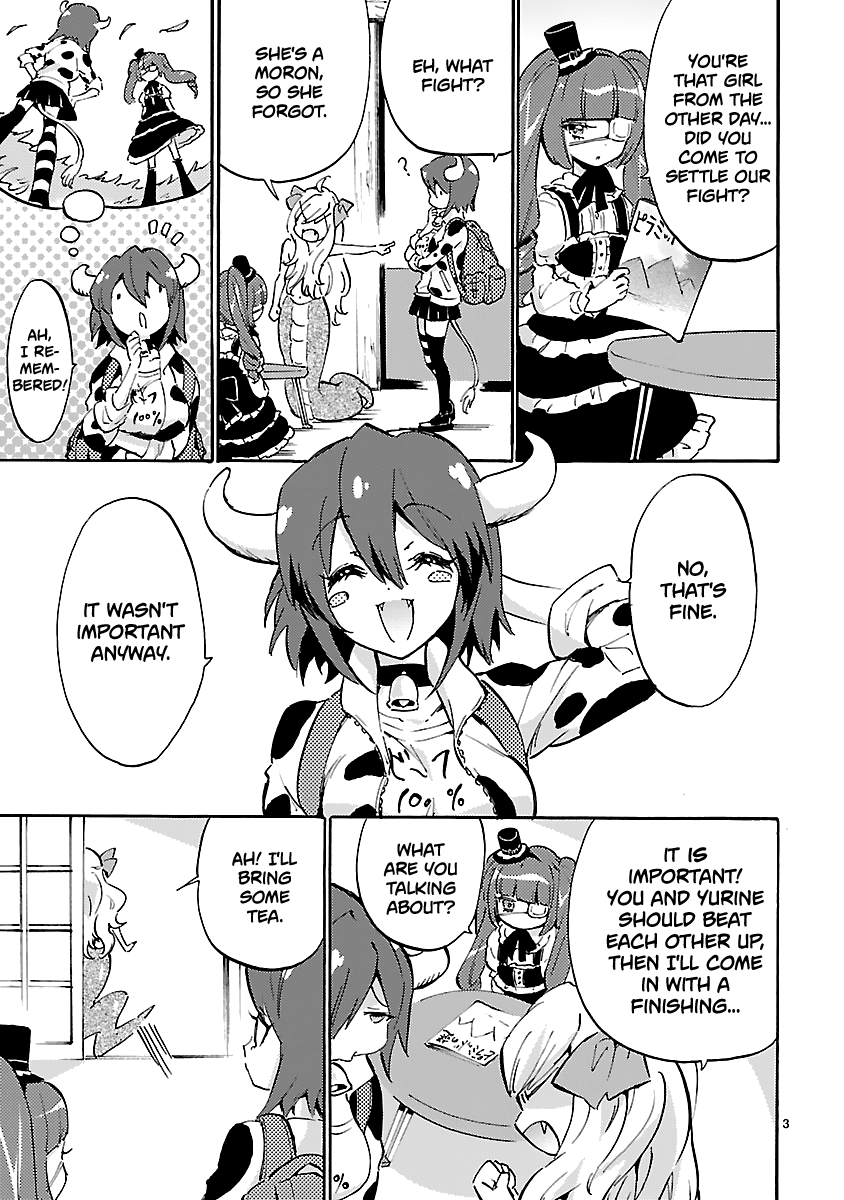 Jashin-chan Dropkick Chapter 43 page 3 - Chapter 43: Minos-chan Once Again