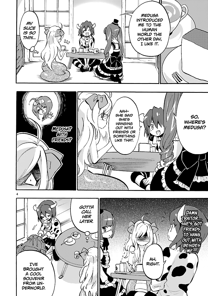 Jashin-chan Dropkick Chapter 43 page 4 - Chapter 43: Minos-chan Once Again