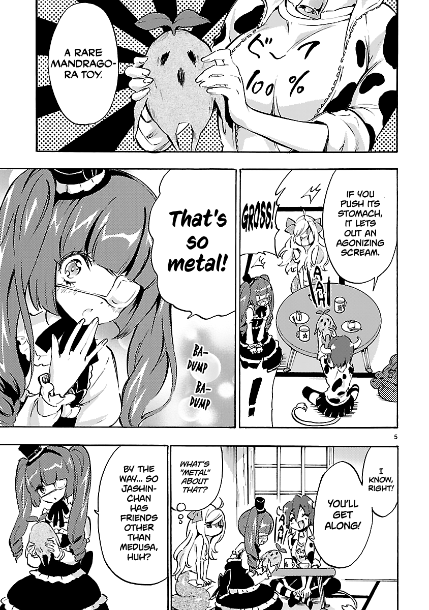 Jashin-chan Dropkick Chapter 43 page 5 - Chapter 43: Minos-chan Once Again