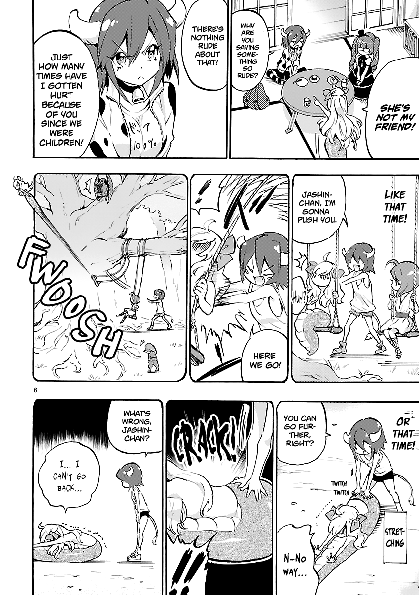 Jashin-chan Dropkick Chapter 43 page 6 - Chapter 43: Minos-chan Once Again