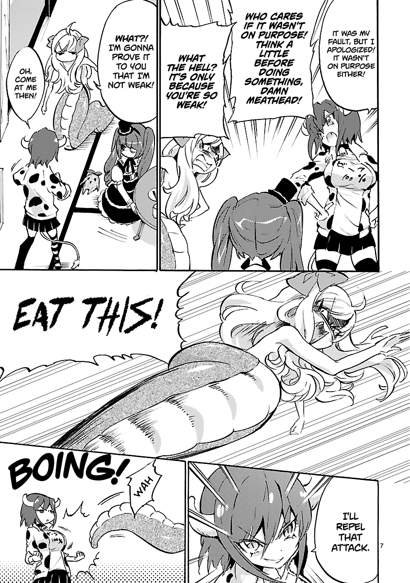 Jashin-chan Dropkick Chapter 43 page 7 - Chapter 43: Minos-chan Once Again
