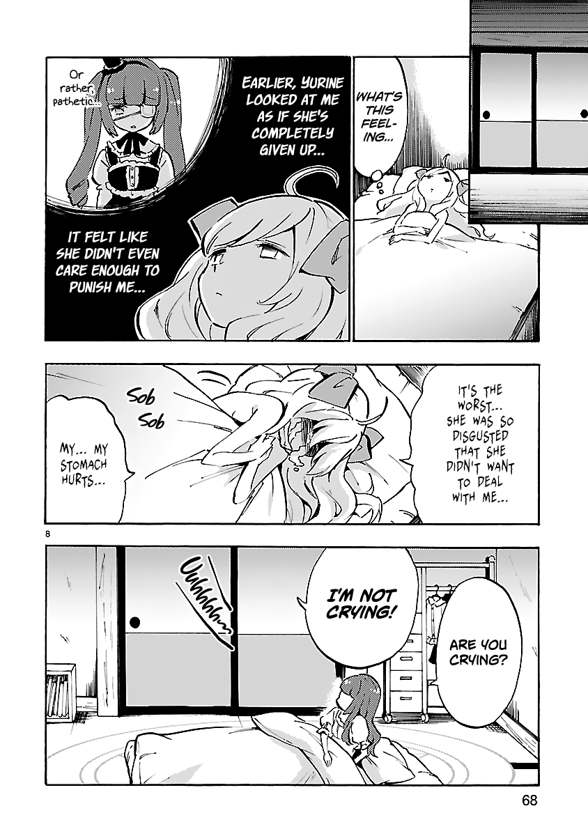 Jashin-chan Dropkick Chapter 44 page 8 - Chapter 44: "I'm Not Crying"