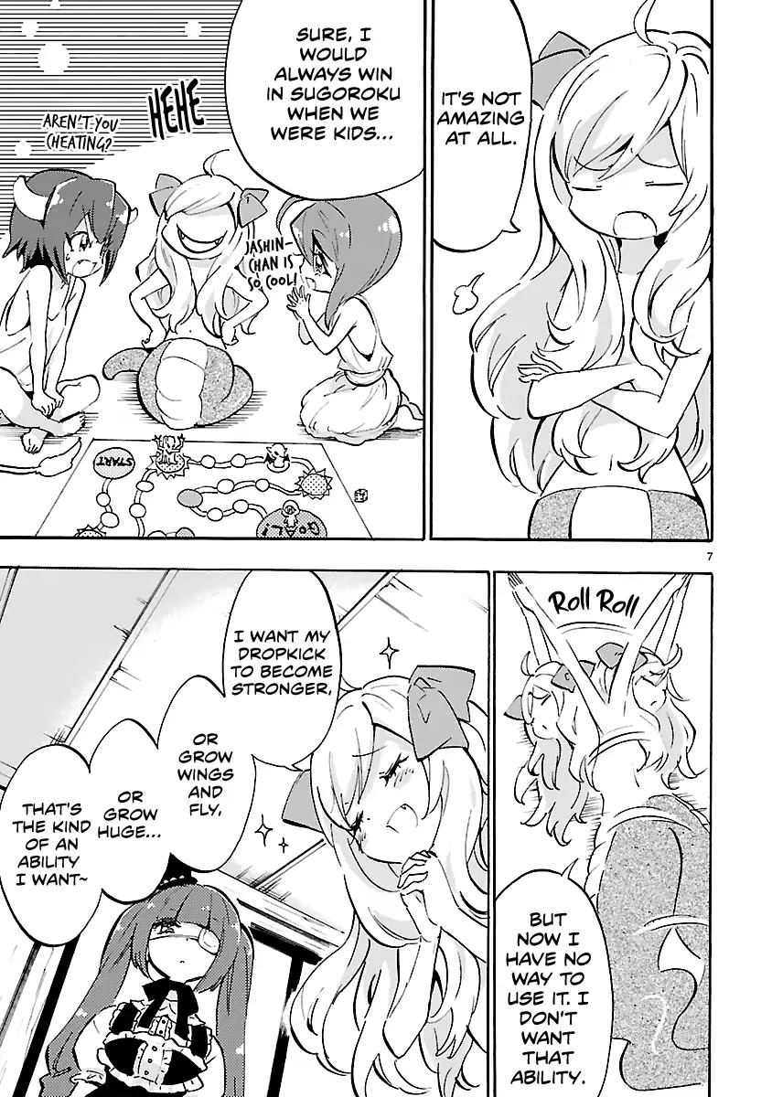 Jashin-chan Dropkick Chapter 45 page 7 - Chapter 45: Jashin-chan's Special Ability