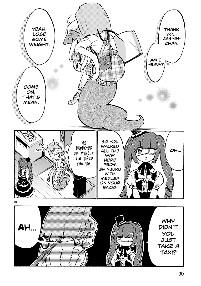 Jashin-chan Dropkick Chapter 46 page 10 - Chapter 46: Together with Medusa