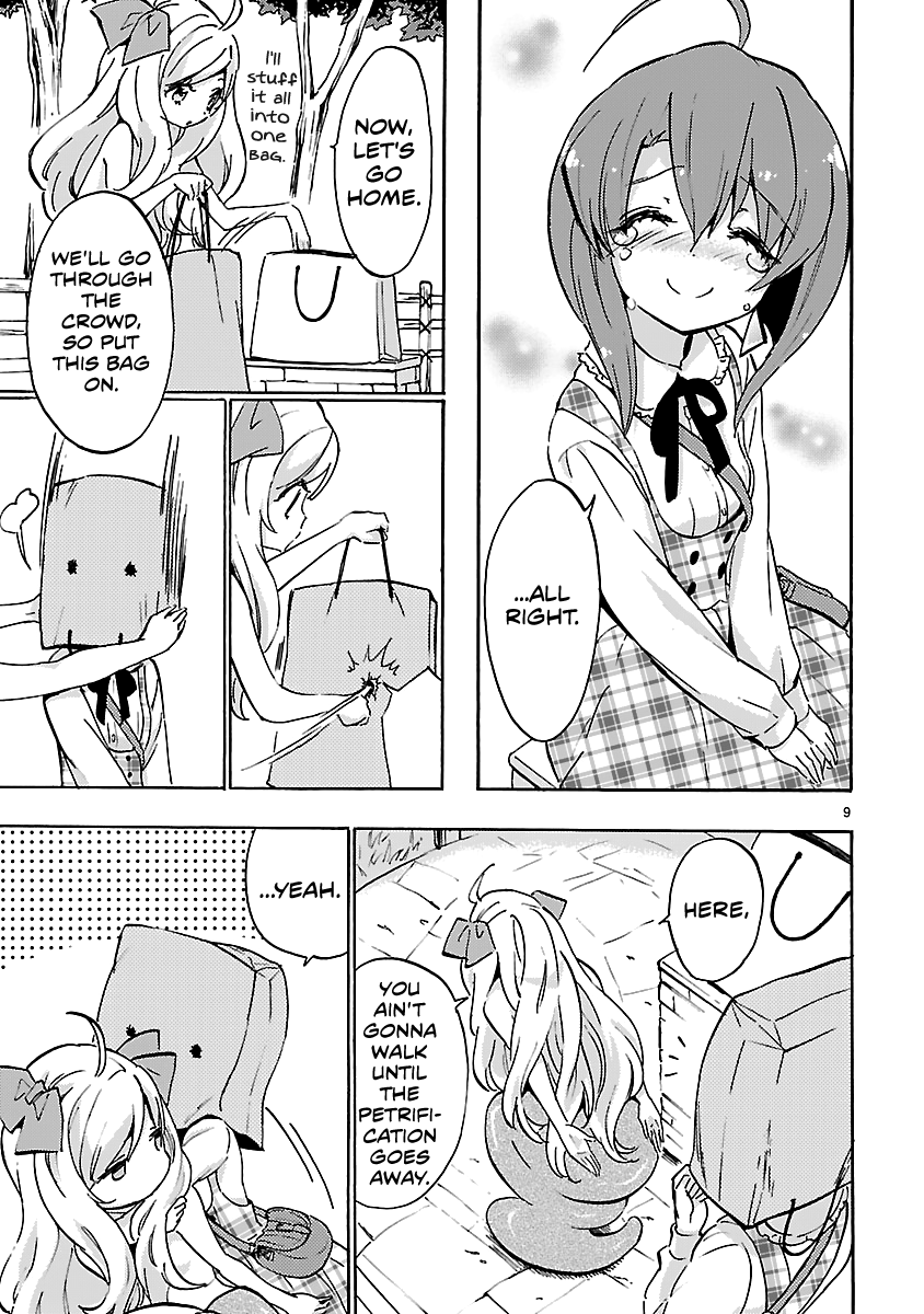 Jashin-chan Dropkick Chapter 46 page 9 - Chapter 46: Together with Medusa