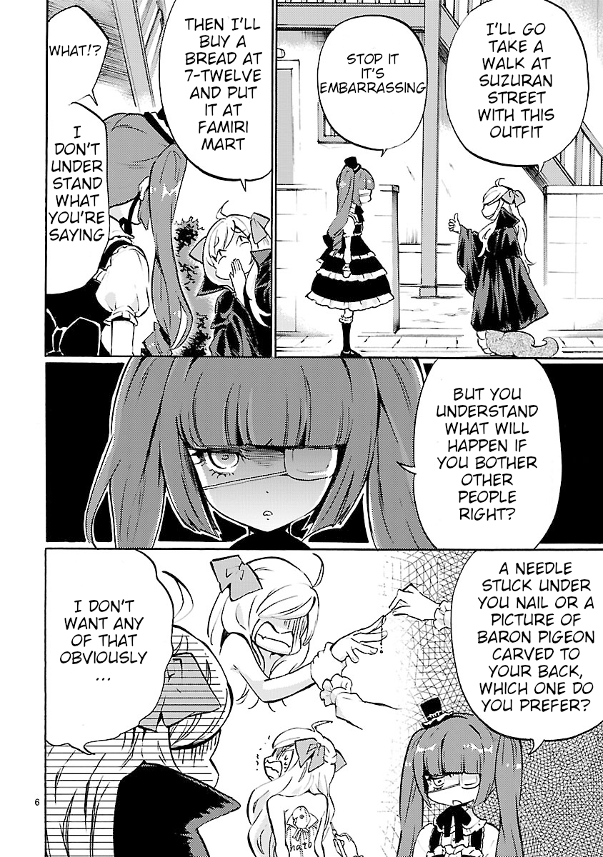 Jashin-chan Dropkick Chapter 47 page 6 - Chapter 47: Baron Pigeon's Cape