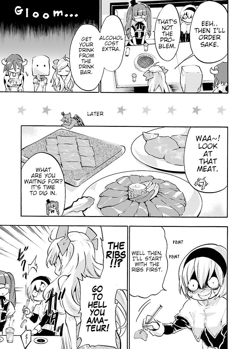 Jashin-chan Dropkick Chapter 49 page 3 - Chapter 49: 100% Grilled Beef