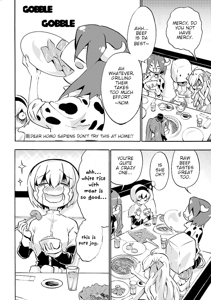 Jashin-chan Dropkick Chapter 49 page 6 - Chapter 49: 100% Grilled Beef