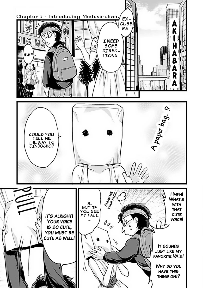 Jashin-chan Dropkick Chapter 5 page 1 - Chapter 5: Introducing Medusa-chan
