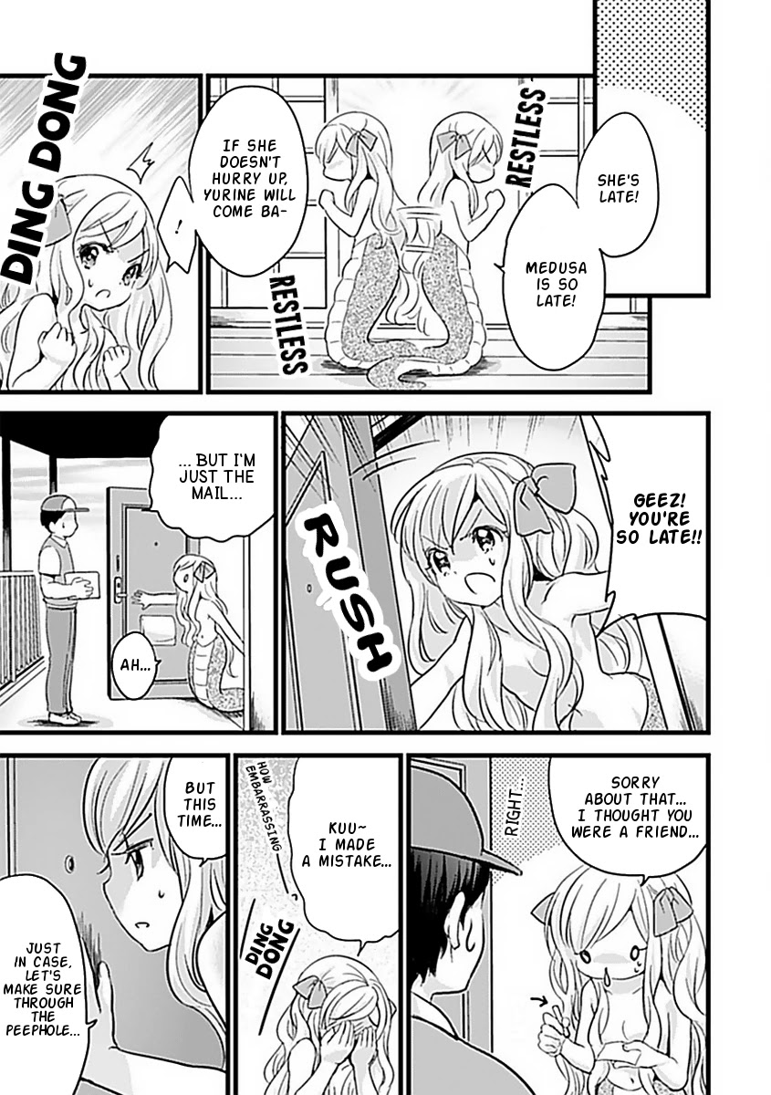 Jashin-chan Dropkick Chapter 5 page 3 - Chapter 5: Introducing Medusa-chan
