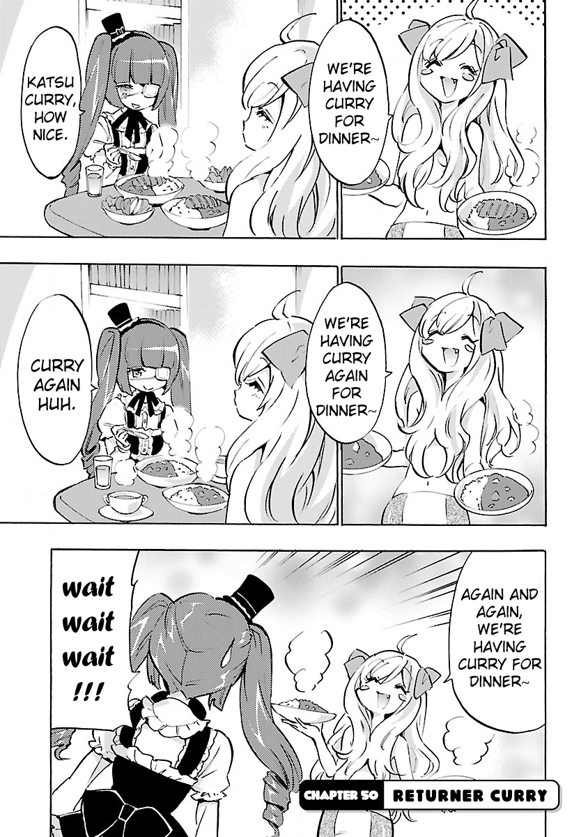 Jashin-chan Dropkick Chapter 50 page 1 - Chapter 50: Returner Curry
