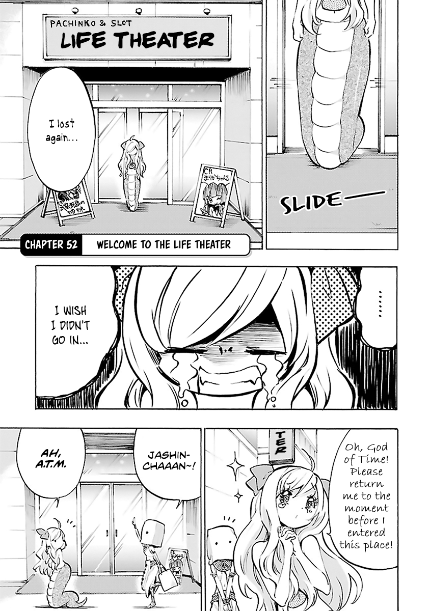 Jashin-chan Dropkick Chapter 52 page 1 - Chapter 52: Welcome to the Life Theater