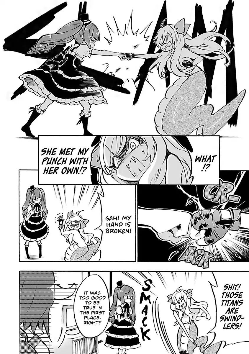 Jashin-chan Dropkick Chapter 53 page 4 - Chapter 53: Titan Gloves
