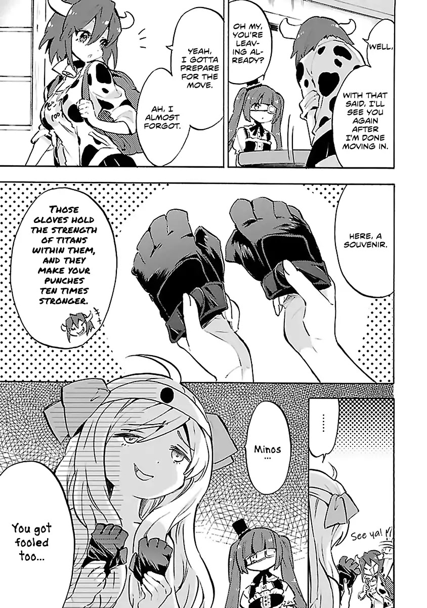 Jashin-chan Dropkick Chapter 53 page 7 - Chapter 53: Titan Gloves