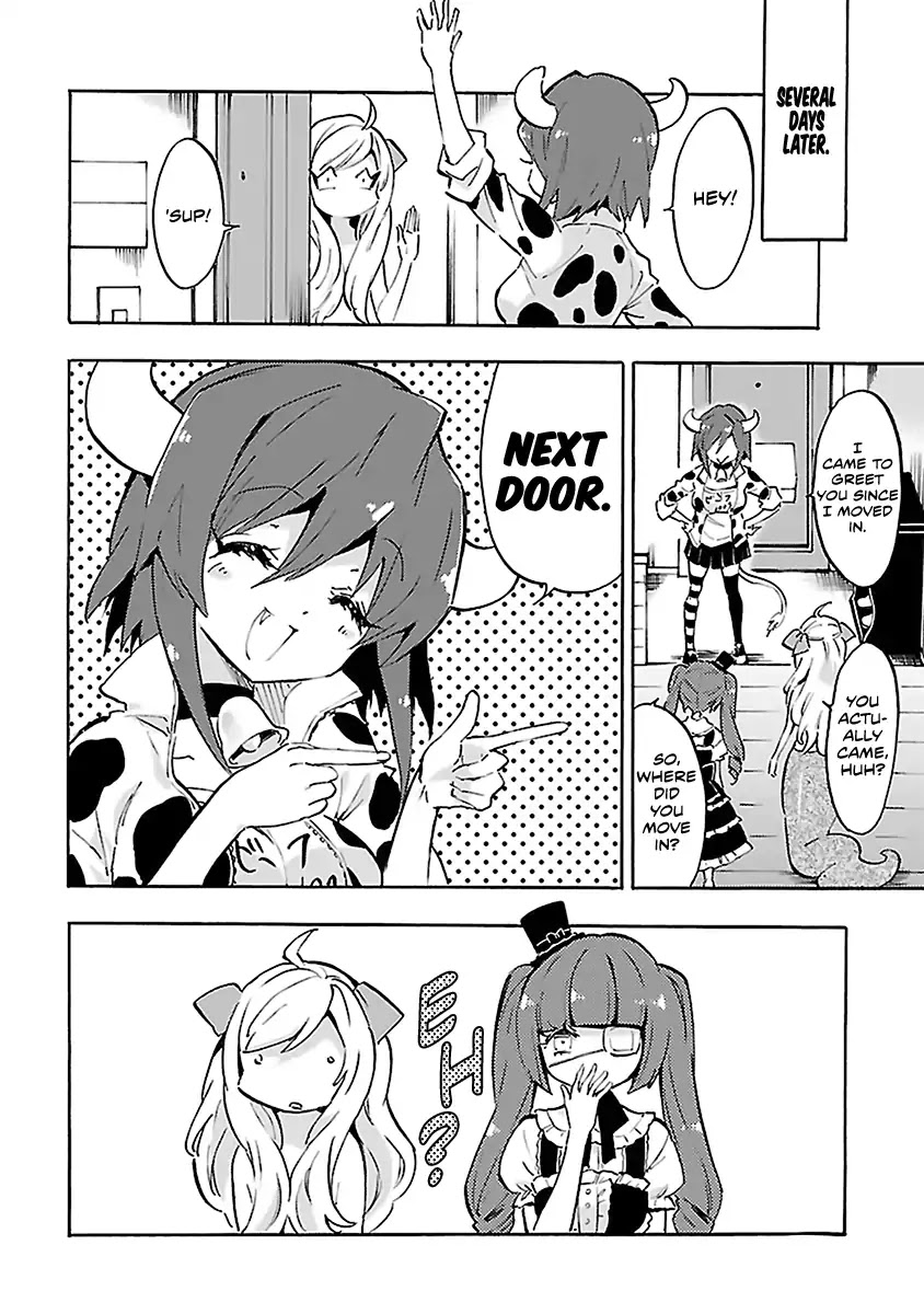 Jashin-chan Dropkick Chapter 53 page 8 - Chapter 53: Titan Gloves