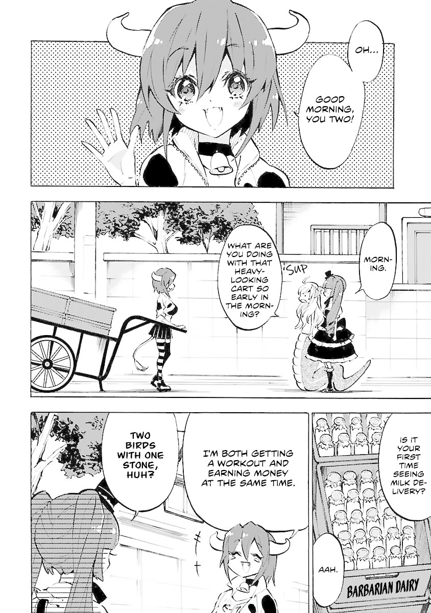 Jashin-chan Dropkick Chapter 54 page 2 - Chapter 54: He Who Does Not Work...
