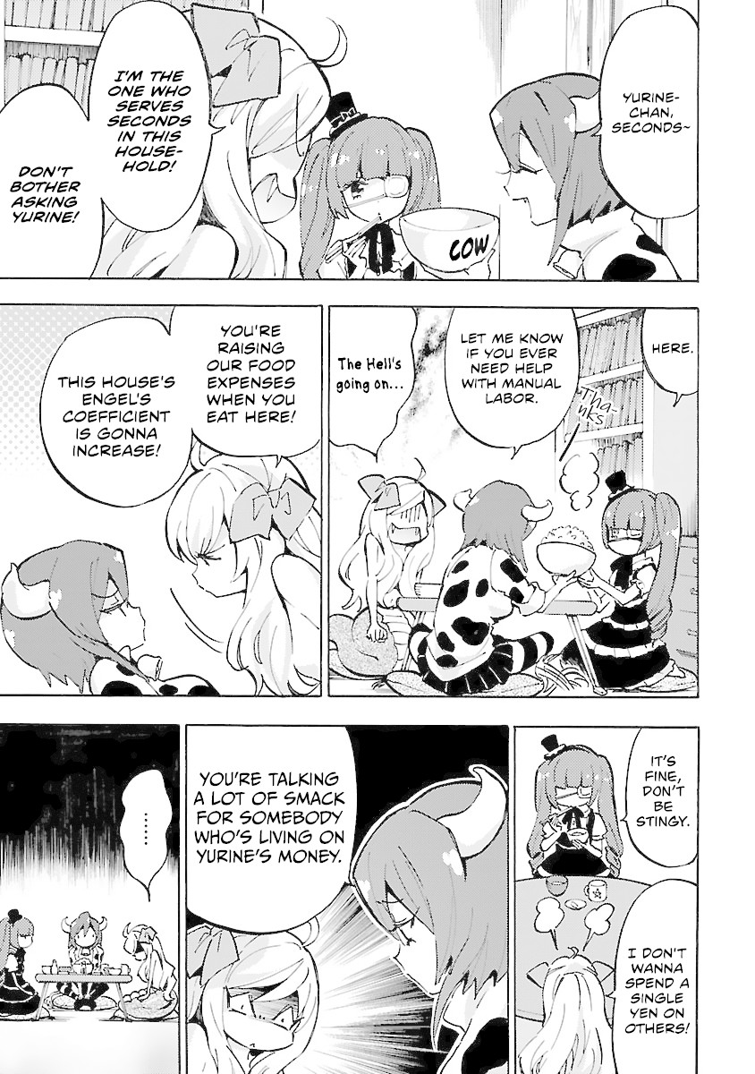 Jashin-chan Dropkick Chapter 54 page 5 - Chapter 54: He Who Does Not Work...