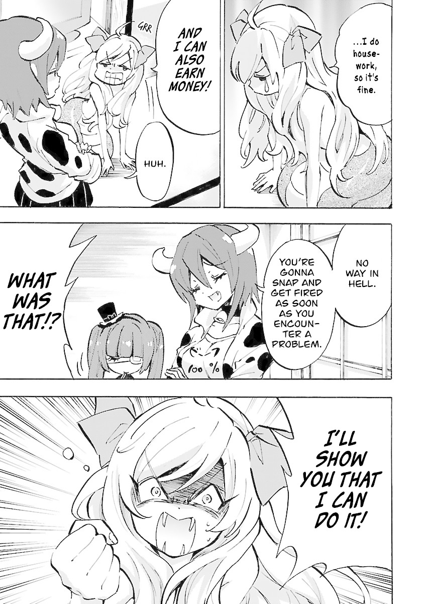 Jashin-chan Dropkick Chapter 54 page 7 - Chapter 54: He Who Does Not Work...