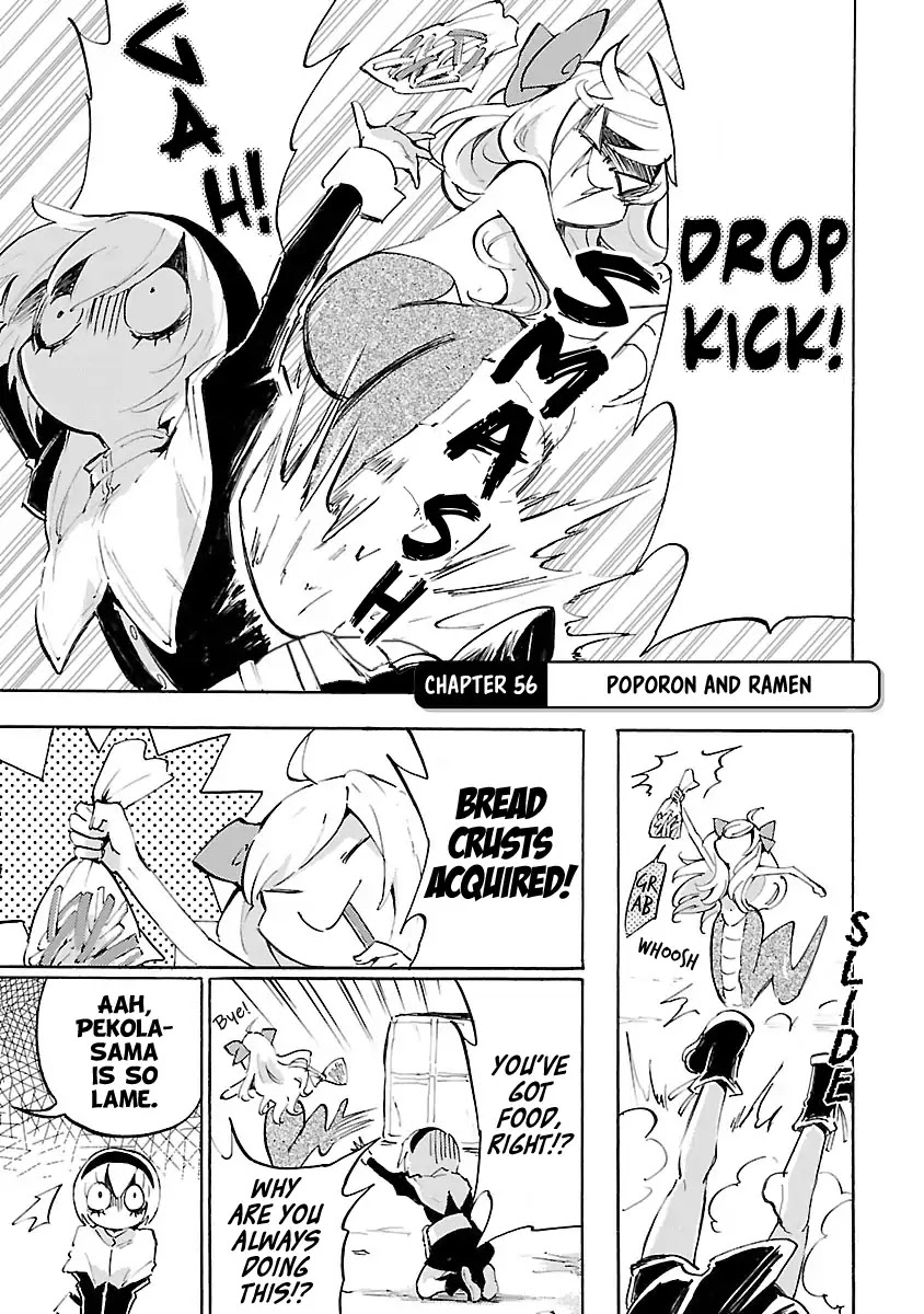 Jashin-chan Dropkick Chapter 56 page 1 - Chapter 56: Poporon and Ramen