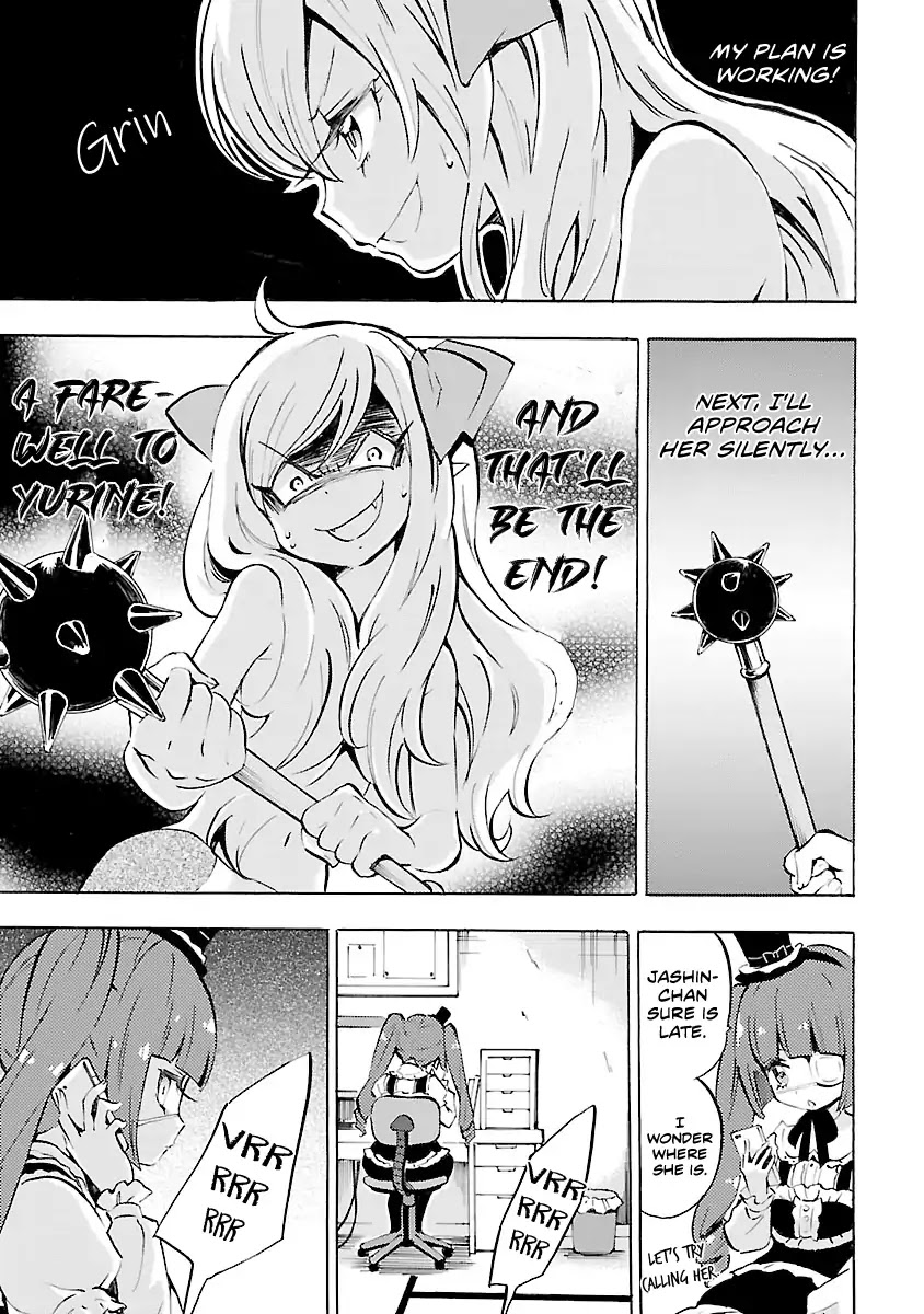 Jashin-chan Dropkick Chapter 57 page 7 - Chapter 57: Under the Trident