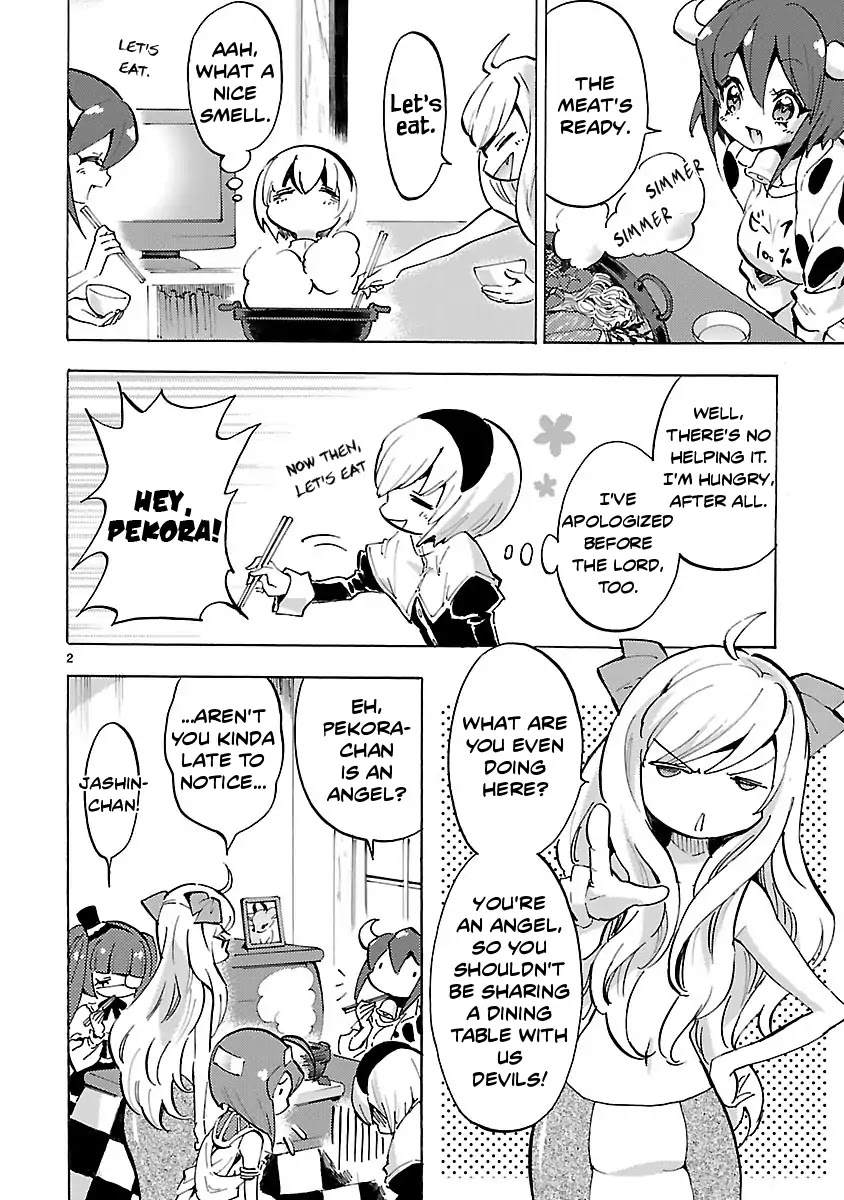 Jashin-chan Dropkick Chapter 59 page 2 - Chapter 59: Fun Meal