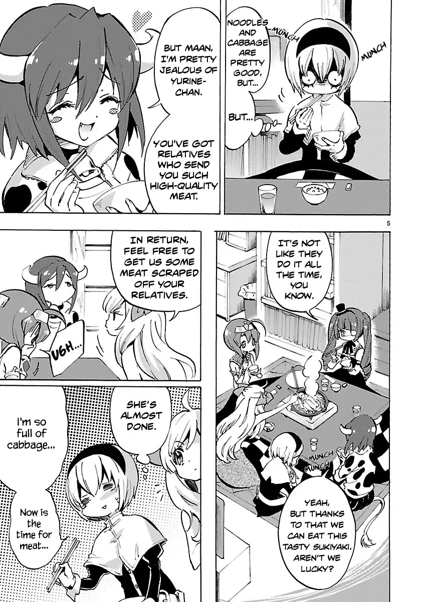 Jashin-chan Dropkick Chapter 59 page 5 - Chapter 59: Fun Meal