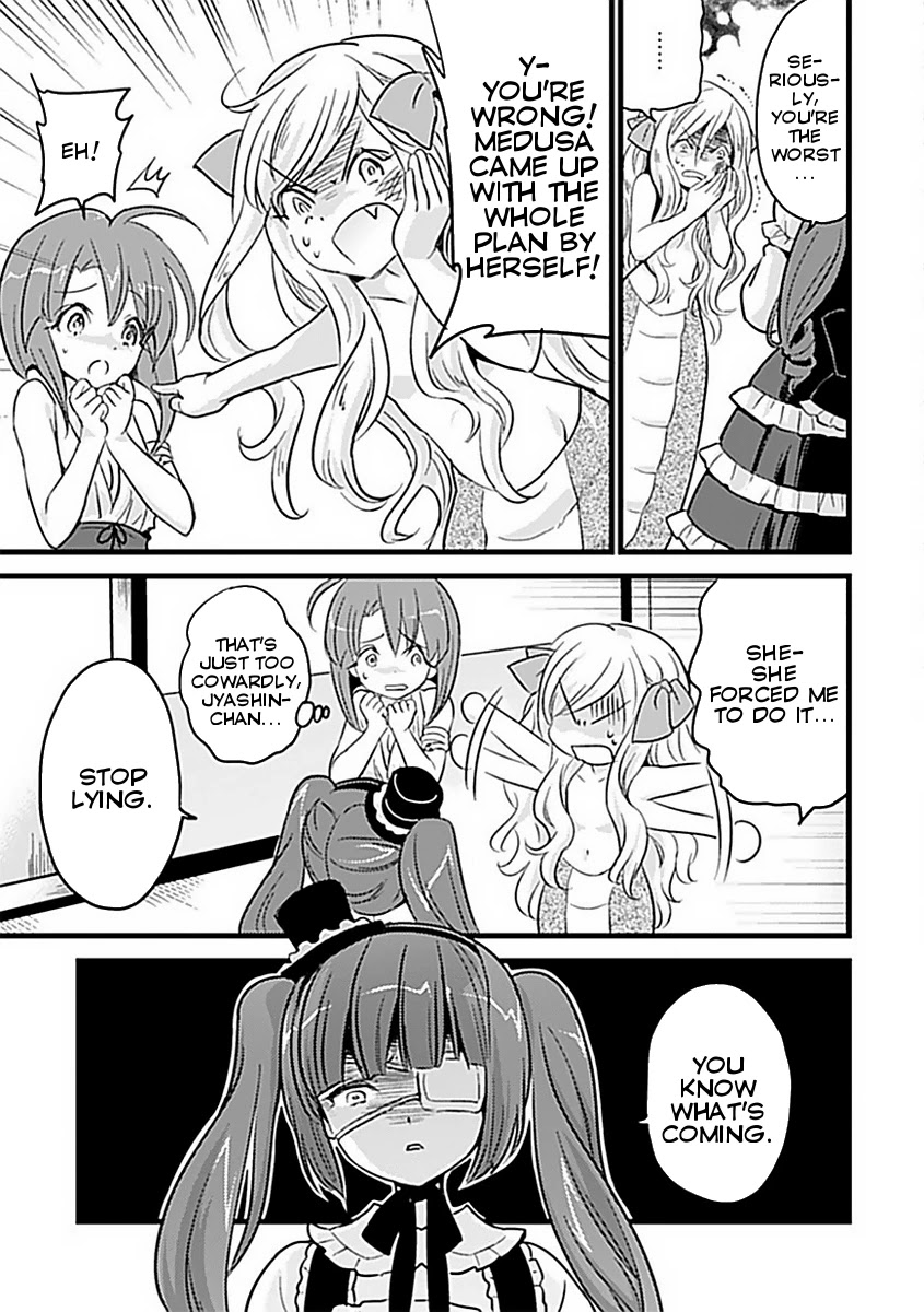 Jashin-chan Dropkick Chapter 6 page 7 - Chapter 6: Jyashin-chan's Millennia