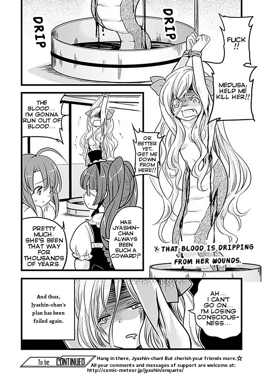 Jashin-chan Dropkick Chapter 6 page 8 - Chapter 6: Jyashin-chan's Millennia