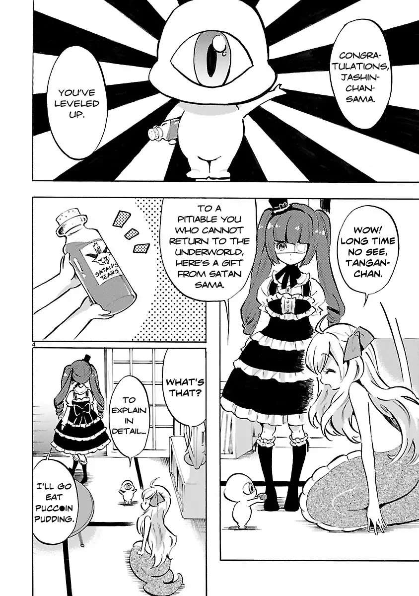 Jashin-chan Dropkick Chapter 62 page 4 - Chapter 62: Level up Bonus