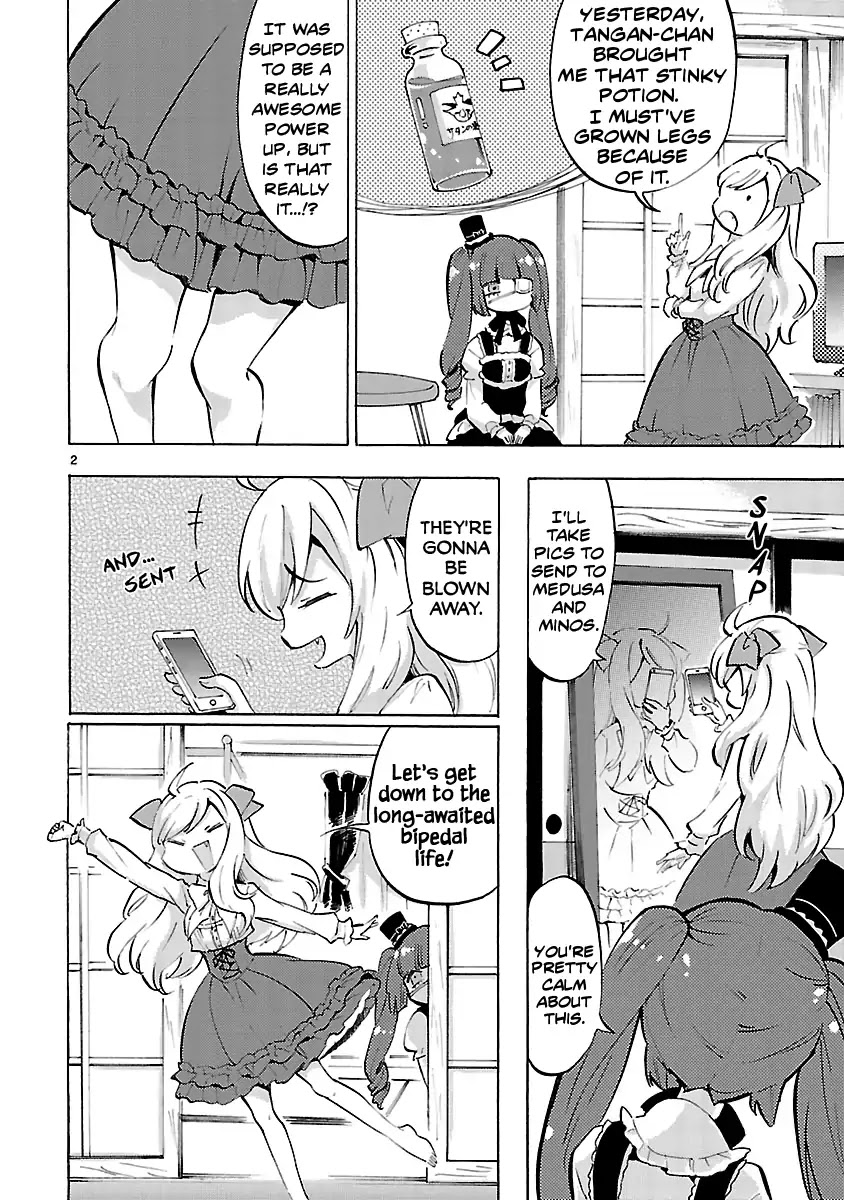 Jashin-chan Dropkick Chapter 63 page 4 - Chapter 63: Bipedal Life