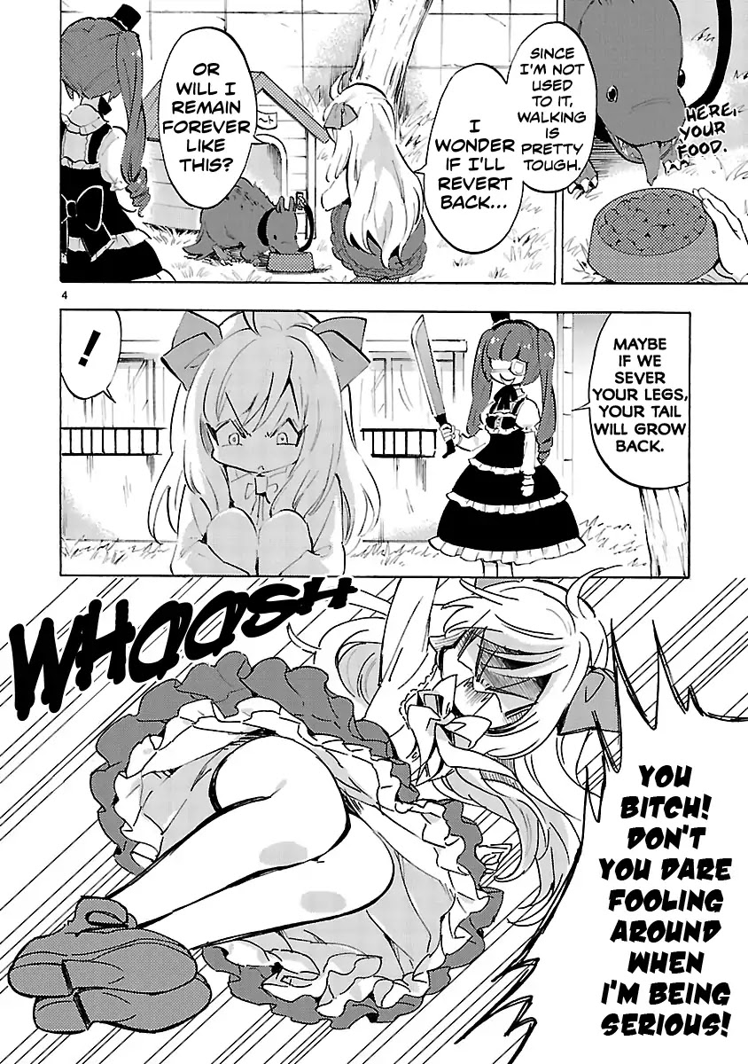 Jashin-chan Dropkick Chapter 63 page 6 - Chapter 63: Bipedal Life