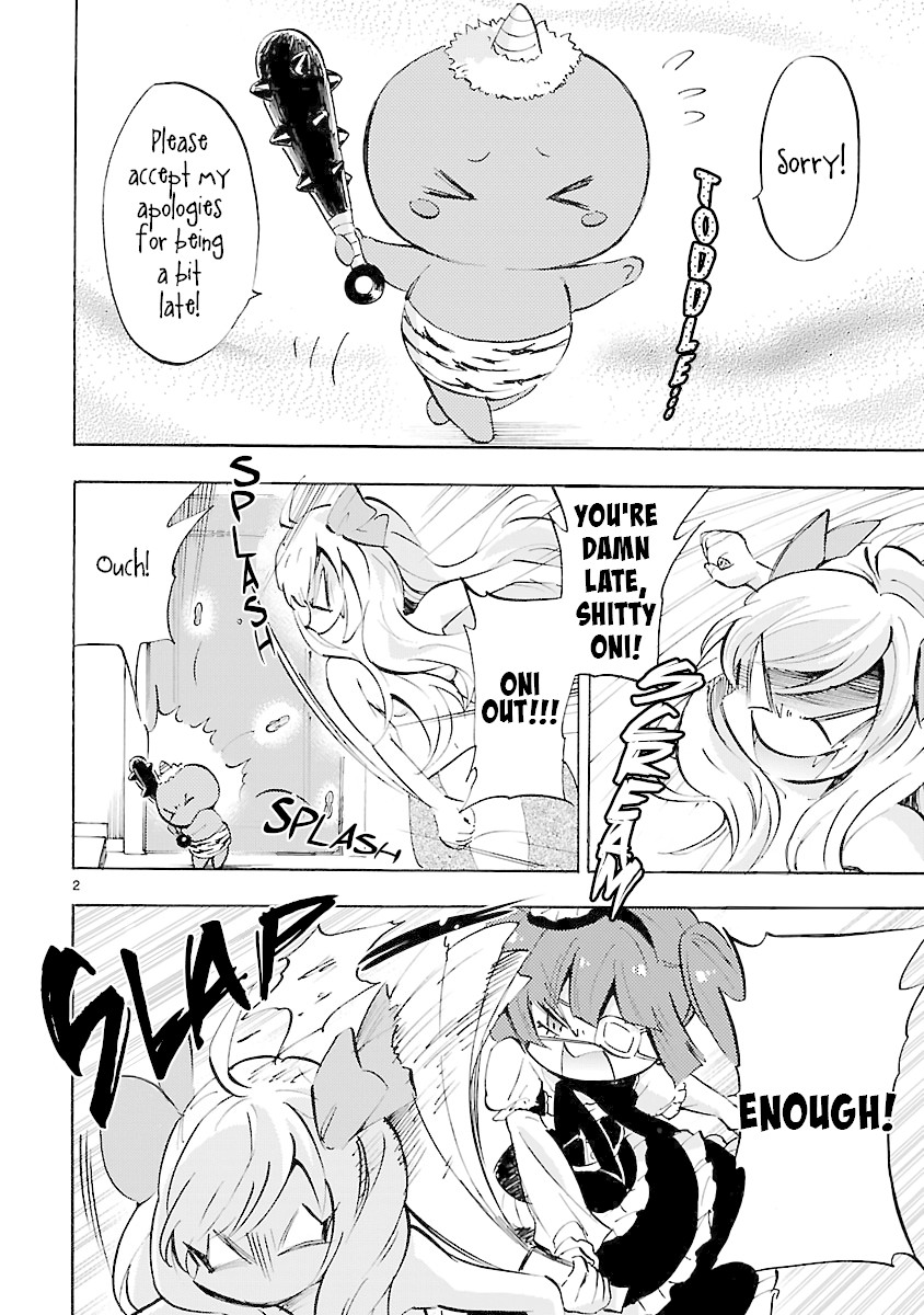 Jashin-chan Dropkick Chapter 65 page 2 - Chapter 65: Angels Out, Devils In