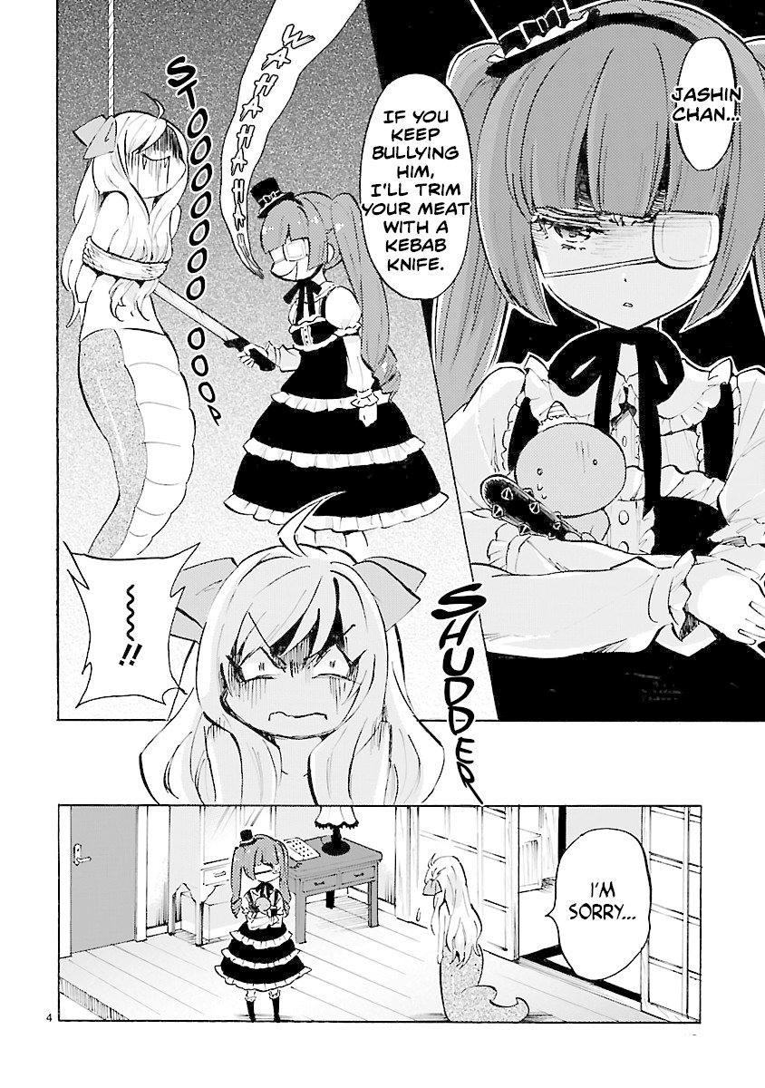 Jashin-chan Dropkick Chapter 65 page 4 - Chapter 65: Angels Out, Devils In