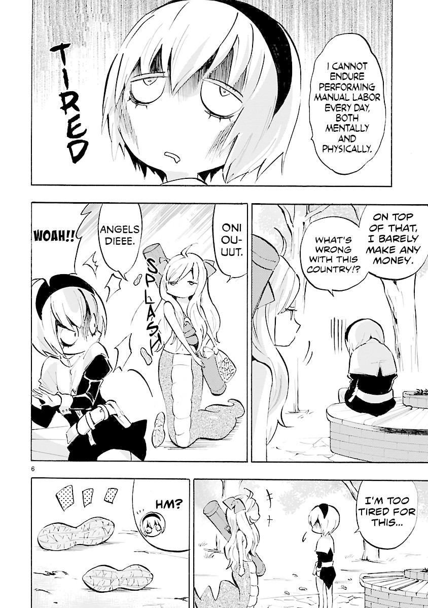 Jashin-chan Dropkick Chapter 65 page 6 - Chapter 65: Angels Out, Devils In