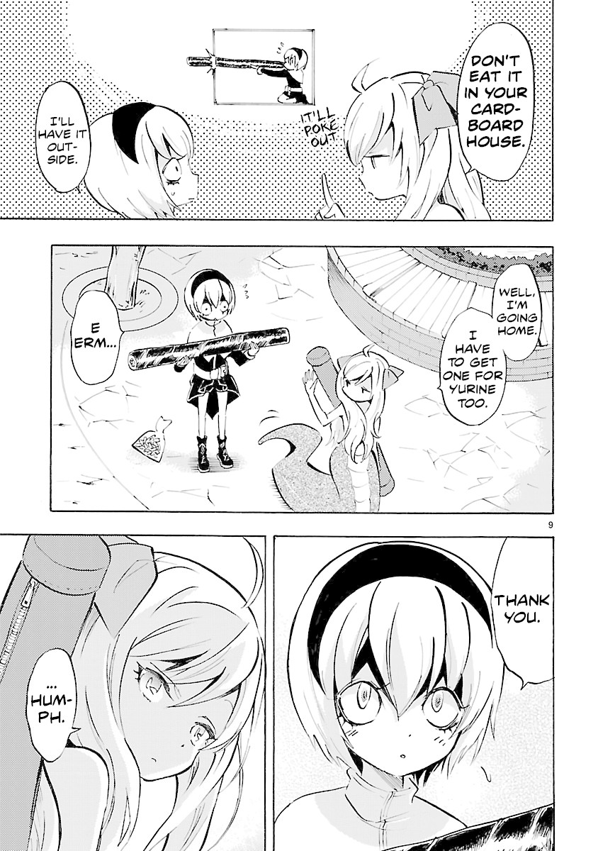 Jashin-chan Dropkick Chapter 65 page 9 - Chapter 65: Angels Out, Devils In