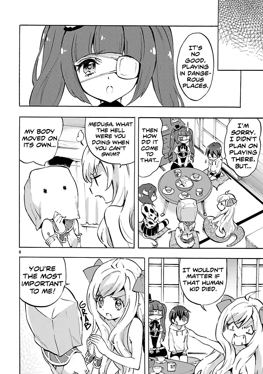 Jashin-chan Dropkick Chapter 66 page 6 - Chapter 66: Angel's Duty