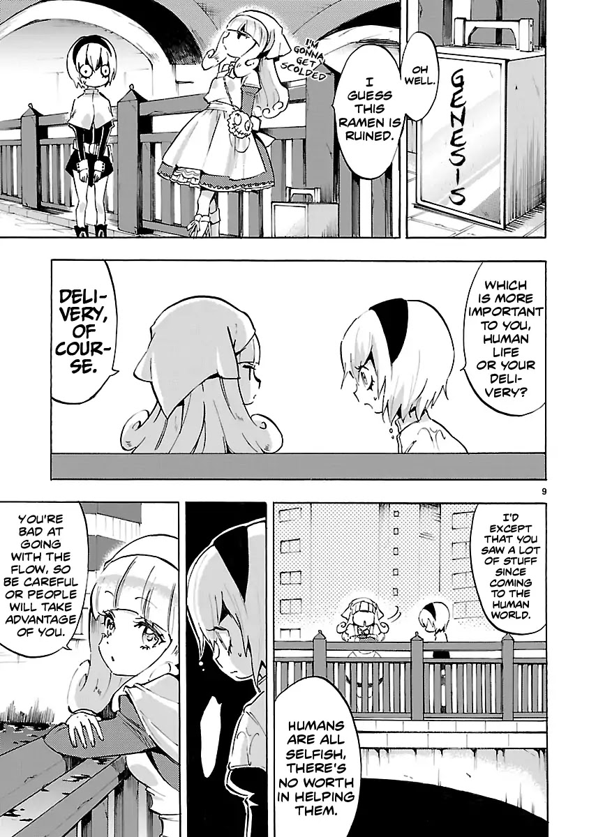 Jashin-chan Dropkick Chapter 66 page 9 - Chapter 66: Angel's Duty