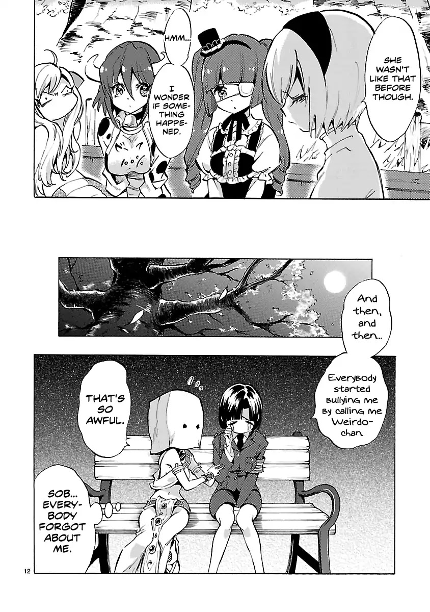 Jashin-chan Dropkick Chapter 69 page 12 - Chapter 69: Flowers and Outsider