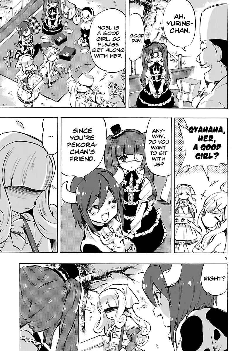 Jashin-chan Dropkick Chapter 69 page 9 - Chapter 69: Flowers and Outsider