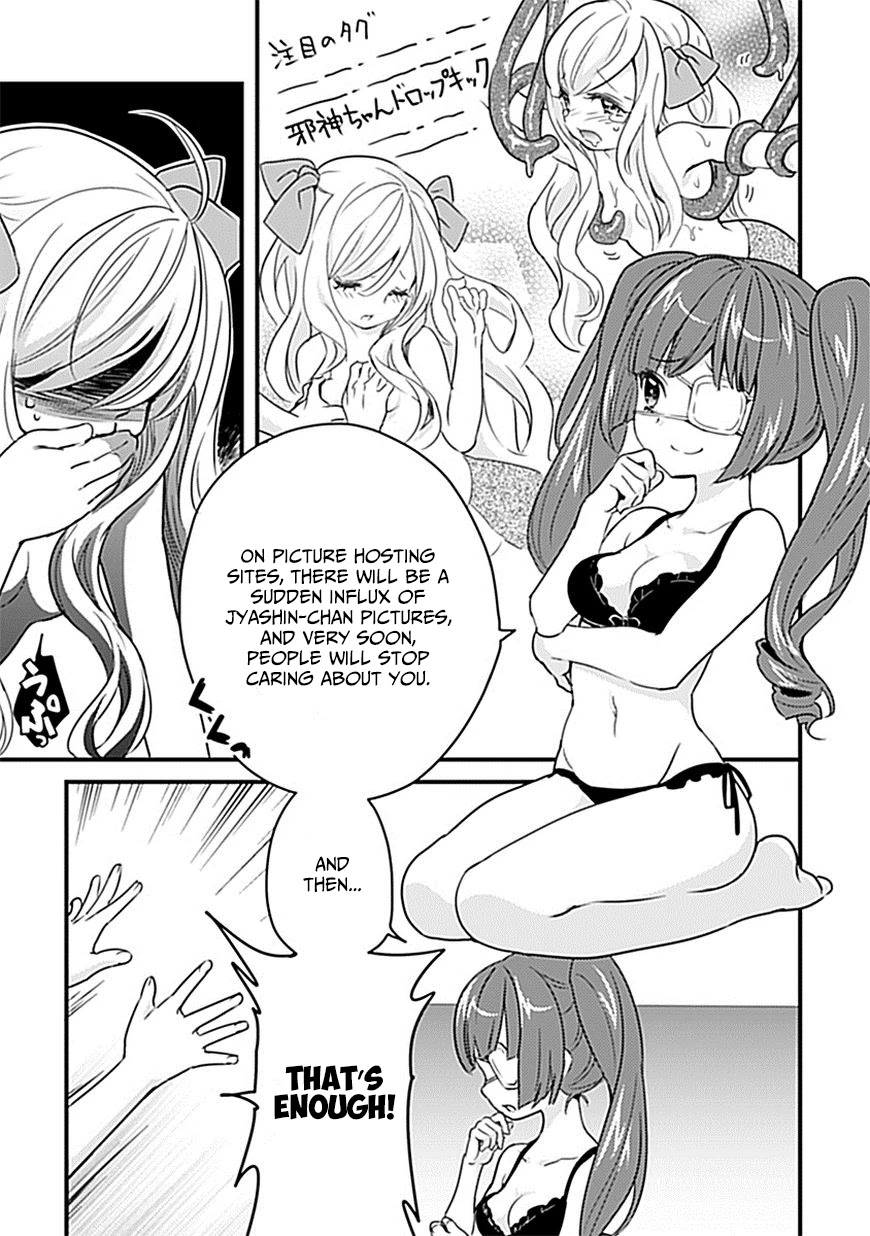 Jashin-chan Dropkick Chapter 7 page 5 - Chapter 7: Jyashin-chan is my bride