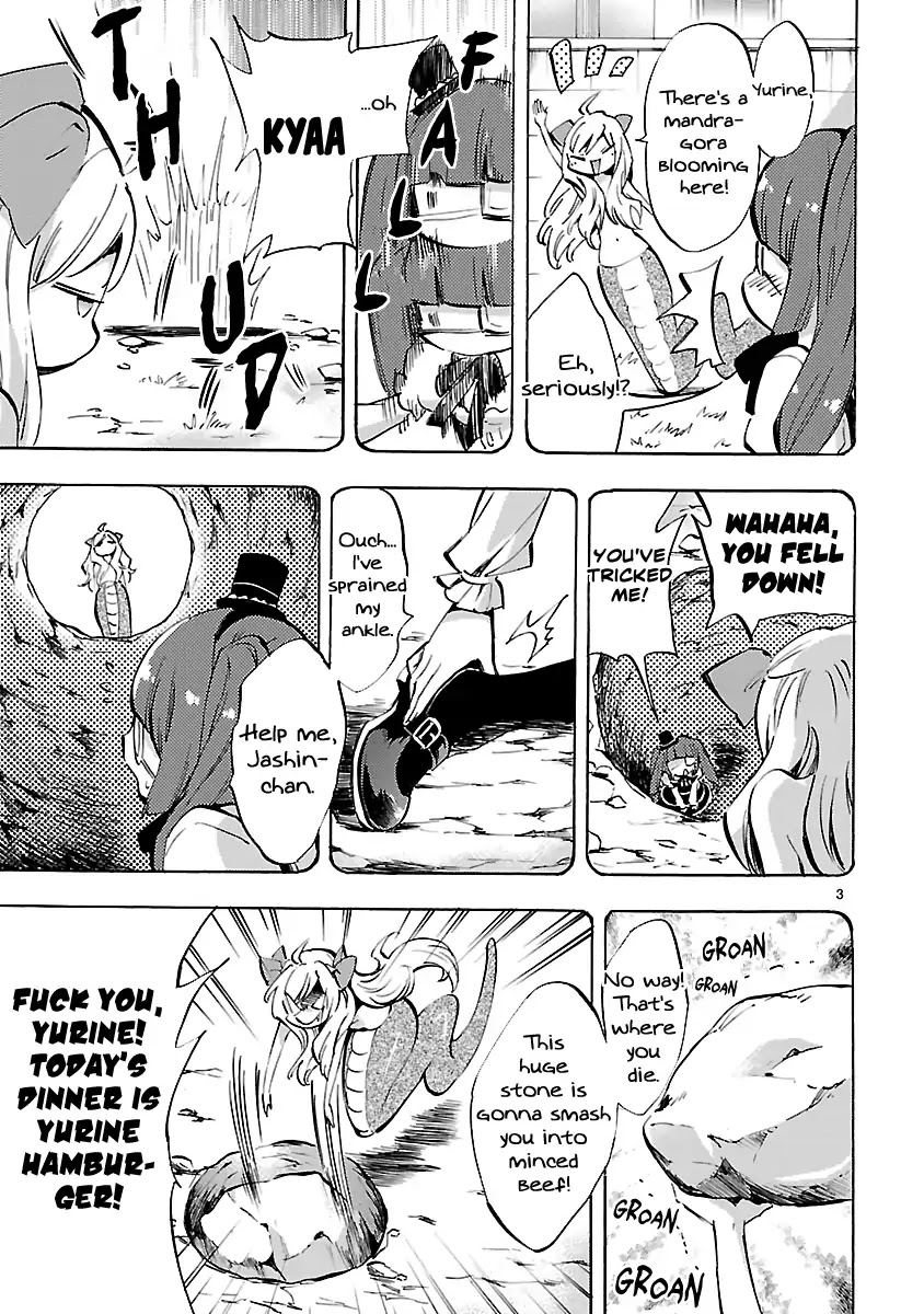 Jashin-chan Dropkick Chapter 70 page 3 - Chapter 70: Today's Dinner