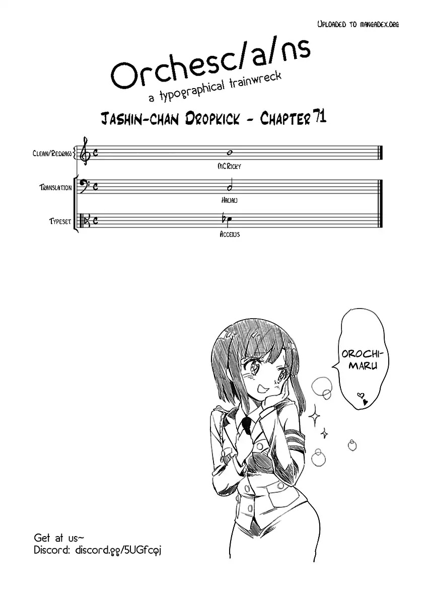 Jashin-chan Dropkick Chapter 71 page 12 - Chapter 71: Jashin-chan, Bank Robber